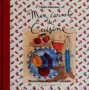 Cover of: Mon carnet de cuisine