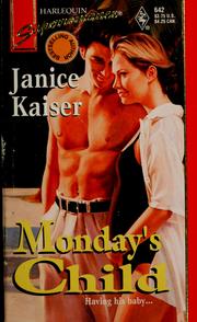 Cover of: Monday's child