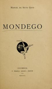 Cover of: Mondego by Manuel da Silva Gaio