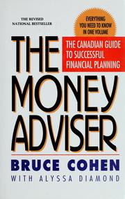 Cover of: The money adviser by Cohen, Bruce