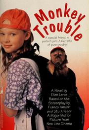 Cover of: Monkey trouble: a novel