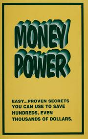 Cover of: Money power. by 