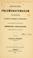 Cover of: Monographia pneumonopomorum viventium ...