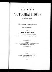 Manuscrit pictographique américain by Domenech, Emmanuel