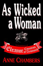 Cover of: Eleanor, Countess of Desmond, c. 1545-1638 by Chambers, Anne.