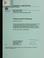 Cover of: Montana Board of Housing, Department of Commerce financial audit for the fiscal year ended June 30, ...