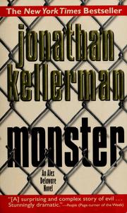 Cover of: Monster by Jonathan Kellerman