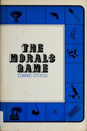 Cover of: The morals game