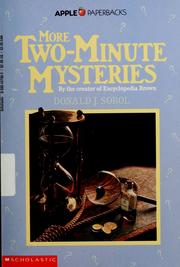 Cover of: More two-minute mysteries.