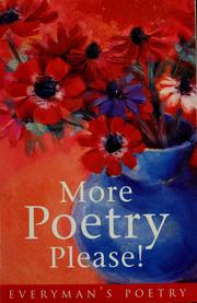 Cover of: More poetry please: popular poems from the BBC Radio 4 programme