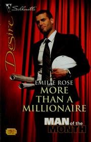 Cover of: More Than a Millionaire by Emilie Rose