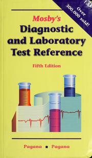 Cover of: Mosby's diagnostic and laboratory test reference by Kathleen Deska Pagana