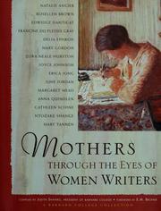 Cover of: Mothers through the eyes of women writers