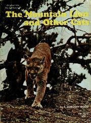 Cover of: The mountain lion and other cats =: original title: The cat family