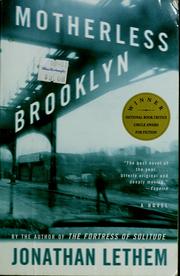 Cover of: Motherless Brooklyn by Jonathan Lethem
