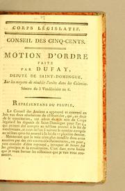 Motion d'ordre by Louis Pierre Dufay