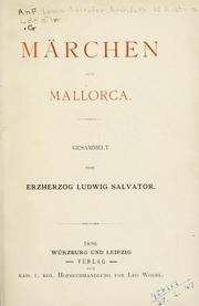 Märchen aus Mallorca by Ludwig Salvator Archduke of Austria