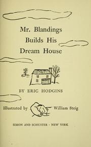 Cover of: Mr. Blandings builds his dream house.