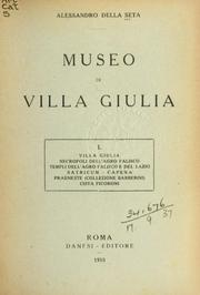 Cover of: Museo di Villa Giulia