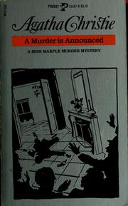 Cover of: A murder is announced by Agatha Christie