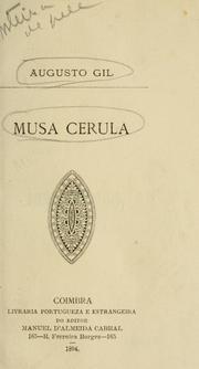 Cover of: Musa cerula.