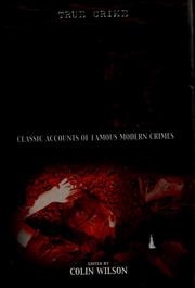 Cover of: The murder casebook by edited by Colin Wilson.