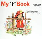 Cover of: My "f" book by Jane Belk Moncure