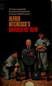 Cover of: Murderers' row by Alfred Hitchcock