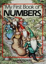 Cover of: My first book of numbers