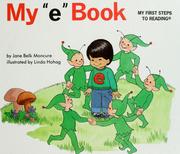 Cover of: My "e" book by Jane Belk Moncure
