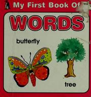 Cover of: My first book of words.
