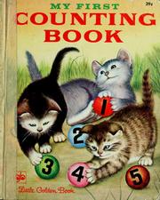 Cover of: My first counting book