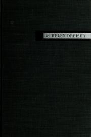 Cover of: My life with Dreiser