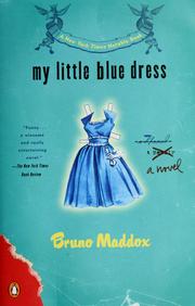 Cover of My little blue dress by Bruno Maddox