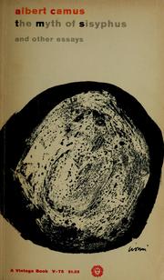 Cover of: The myth of Sisyphus: and other essays