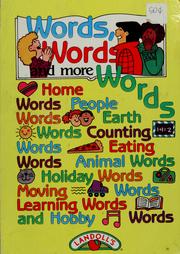 Cover of: My word book