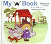 Cover of: My "w" book
