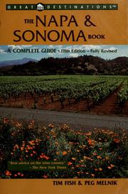 Cover of: Napa and Sonoma book: a complete guide