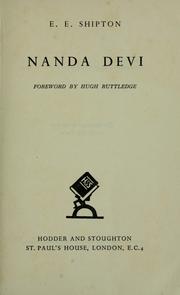 Nanda Devi by Eric Earle Shipton