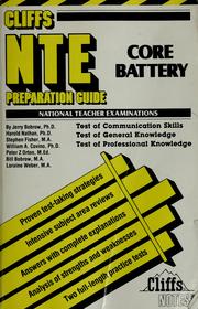Cover of: National teacher examinations: core battery : preparation guide