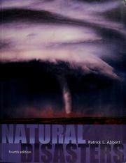 Cover of: Natural disasters by Patrick L. Abbott