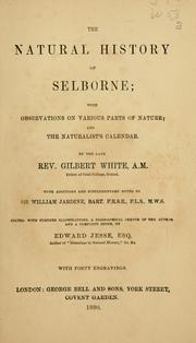 Cover of: The natural history of Selborne by Gilbert White