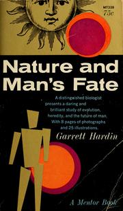 Cover of: Nature and man's fate.