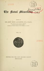 Cover of: The Naval miscellany