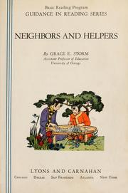Cover of: Neighbors and helpers.