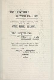 Cover of: Nels Johnson, clockmaker: 1838-1915.