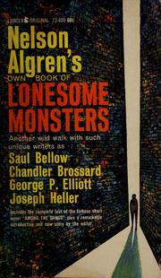 Cover of: Nelson Algren's own book of lonesome monsters. by Nelson Algren