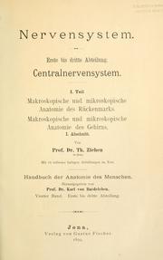 Cover of: Nervensystem ... Centralnervensystem.