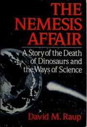 Cover of: The nemesis affair by David M. Raup