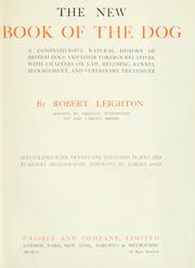 Cover of: The new book of the dog by Leighton, Robert